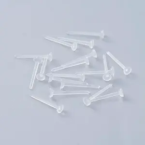 Eco-Friendly Plastic Stud Earring Findings
