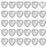 30Pcs Brass with Glass Sew on Rhinestone