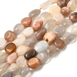 Natural Multi-Moonstone Beads Strands
