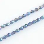 Electroplated Glass Bead Strands