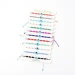 Adjustable Wax Braided Cord Bracelets