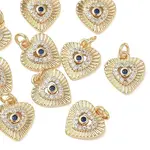 Brass Cubic Zirconia Pendants