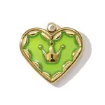 304 Stainless Steel Enamel Pendants