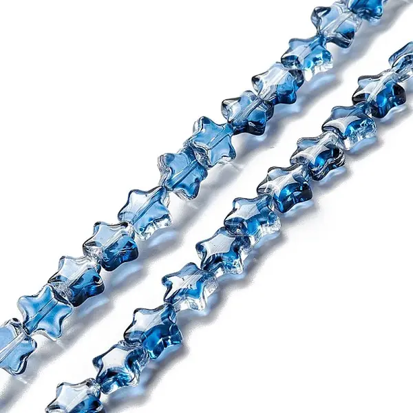 Transparent Glass Beads Strand