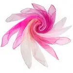 6Pcs 6 Colors Solid Color Nylon Silk Scarf for Women Girls