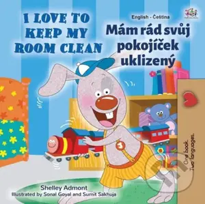I Love to Keep My Room Clean (English Czech Bilingual Children's Book) - kniha z kategorie Pro děti