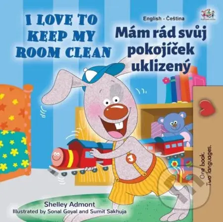 I Love to Keep My Room Clean (English Czech Bilingual Children's Book) - kniha z kategorie Pro děti