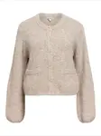 OBJECT Kardigán 'OBJSaggia'  béžová melírovaná