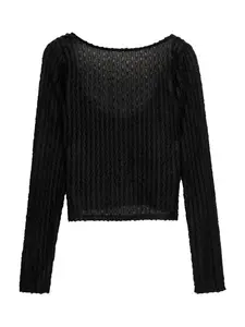 Pull&Bear Tričko  čierna