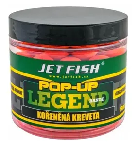 Jet fish plovoucí boilie pop-up legend range kořeněná kreveta 16 mm 60 g