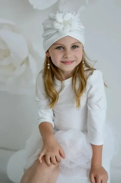 Dětská čepice Jamiks BARBIE béžová barva, JWH016