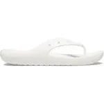 Crocs CLASSIC FLIP V2 Unisex žabky, bílá, velikost 39/40