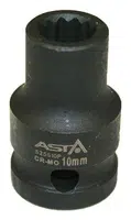 Hlavice nástrčná úderová 1/2" 27 mm, 12hranná - ASTA Velikost: 11 mm