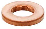 Elring Těsnění pod vstřikovače diesel common rail 7 x 13,8 x 1,85 mm, měděné Velikost: 7.07x14.9x2.1 mm