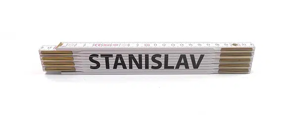 MAGG Skladací metr PATRIK, 2 m Jméno na metru: STANISLAV