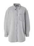 PIECES Blúzka 'MAISIE'  sivý denim
