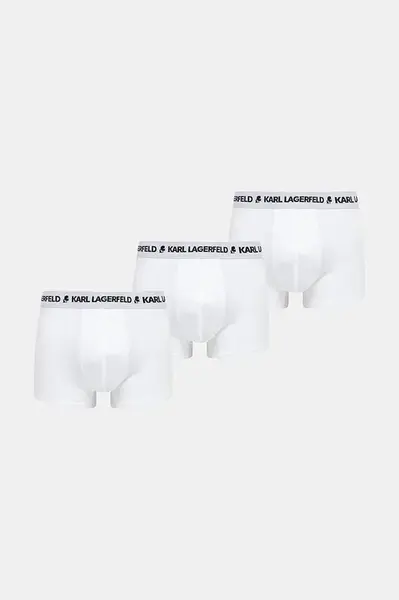 Karl Lagerfeld přiléhavé boxerky pánské bavlněné s elastanem 3-pack