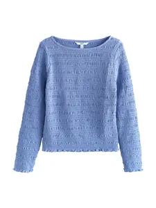 Next Tričko  modrá denim
