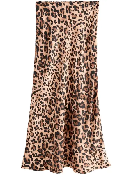 Next Sukňa  béžová / hnedá / čierna