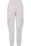 Women's Cargo Sweat High-Waisted Softlilac Pants