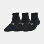 Under Armour Essential 3pk Qtr Yth Socks