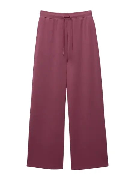 Pull&Bear Nohavice  farba lesného ovocia