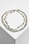 Layered necklace - silver colors