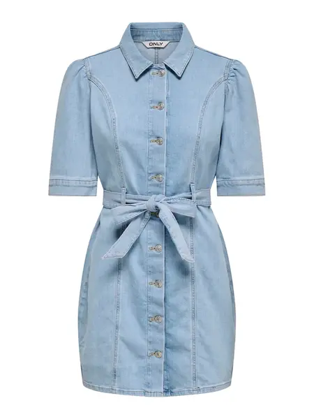 ONLY Košeľové šaty 'ONLVIBBE'  modrá denim