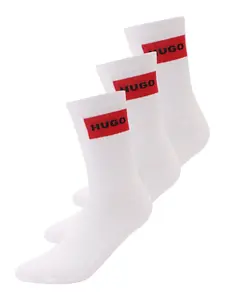 HUGO Ponožky  rubínová / čierna / biela