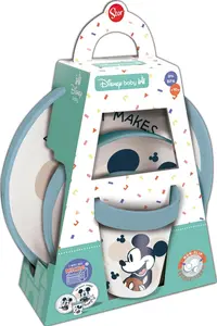 Stor Mickey sada talířek, miska a kelímek 1 ks