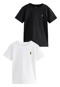 Next Tričko  čierna / biela