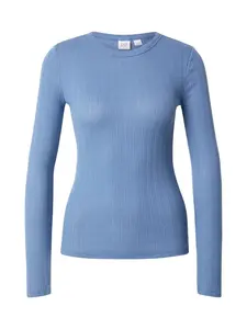 GAP Tričko 'ESSENTIAL POINTELLE'  modrosivá