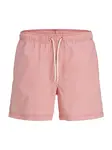 JACK & JONES Plavecké šortky 'JPSTMaui Ocean'  melónová / biela