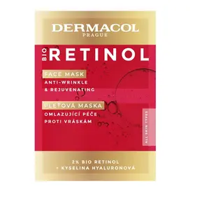 Dermacol Bio Retinol pleťová maska 2x8 ml