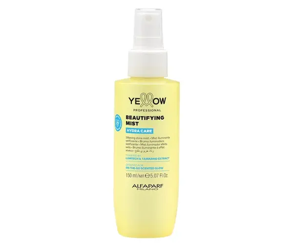 Lehká rozjasňující parfémovaná mlha pro lesk vlasů Yellow Professional Hydra Care Beautifying Mist - 150 ml + dárek zdarma