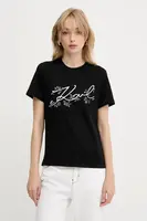 Bavlněné tričko Karl Lagerfeld