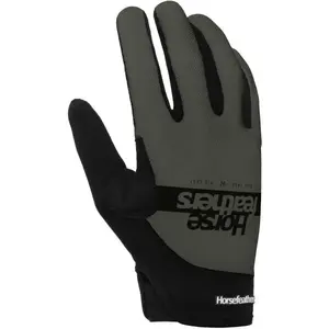 Horsefeathers DIGGER Cyklistické rukavice, tmavě zelená, velikost