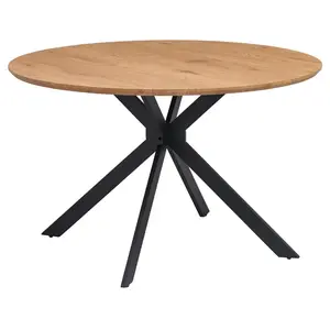 P & B JÍDELNÍ STŮL, barvy dubu, 120/120/76 cm