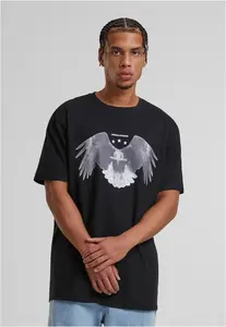 Pánské tričko Sick Eagle Heavy Oversize černé