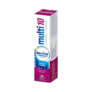 Revital Multi 10 malina 20 šumivých tablet