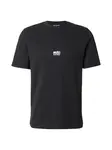 JACK & JONES Tričko 'JCOBREEZE'  čierna / biela