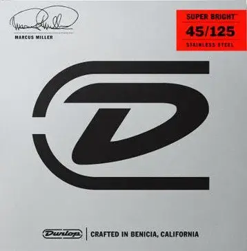 Dunlop Marcus Miller Super Bright Bass Strings Set 5