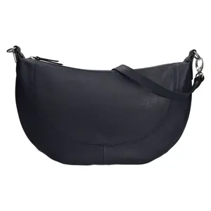 Dámska kožená kabelka cez rameno Katana Lilibet - tmavo modrá