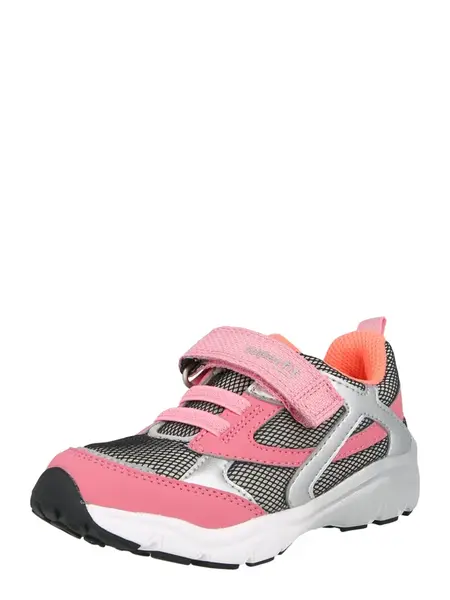 SUPERFIT Tenisky 'SPORT5'  striebornosivá / ružová / pitaya / čierna