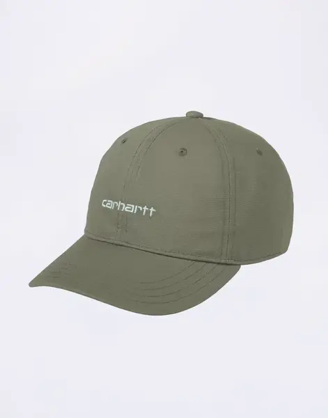 Carhartt WIP Canvas Script Cap Leaf/Tourmaline