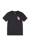 Dětské bavlněné tričko Levi's "LS" MONOGRAM TEE černá barva, 9EL402