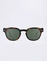 Izipizi Sun #C Tortoise Green Lenses