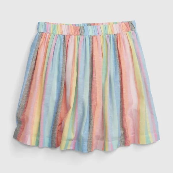 GAP Dětská pruhovaná sukně - Holky