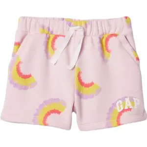 GAP V-SP LOGO Detské šortky, ružová, veľkosť 5Y