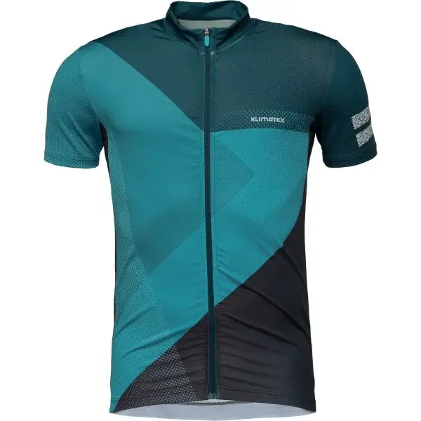 Klimatex KOBLET Pánsky cyklistický dres s krátkym rukávom, tmavo modrá, veľkosť XXXL